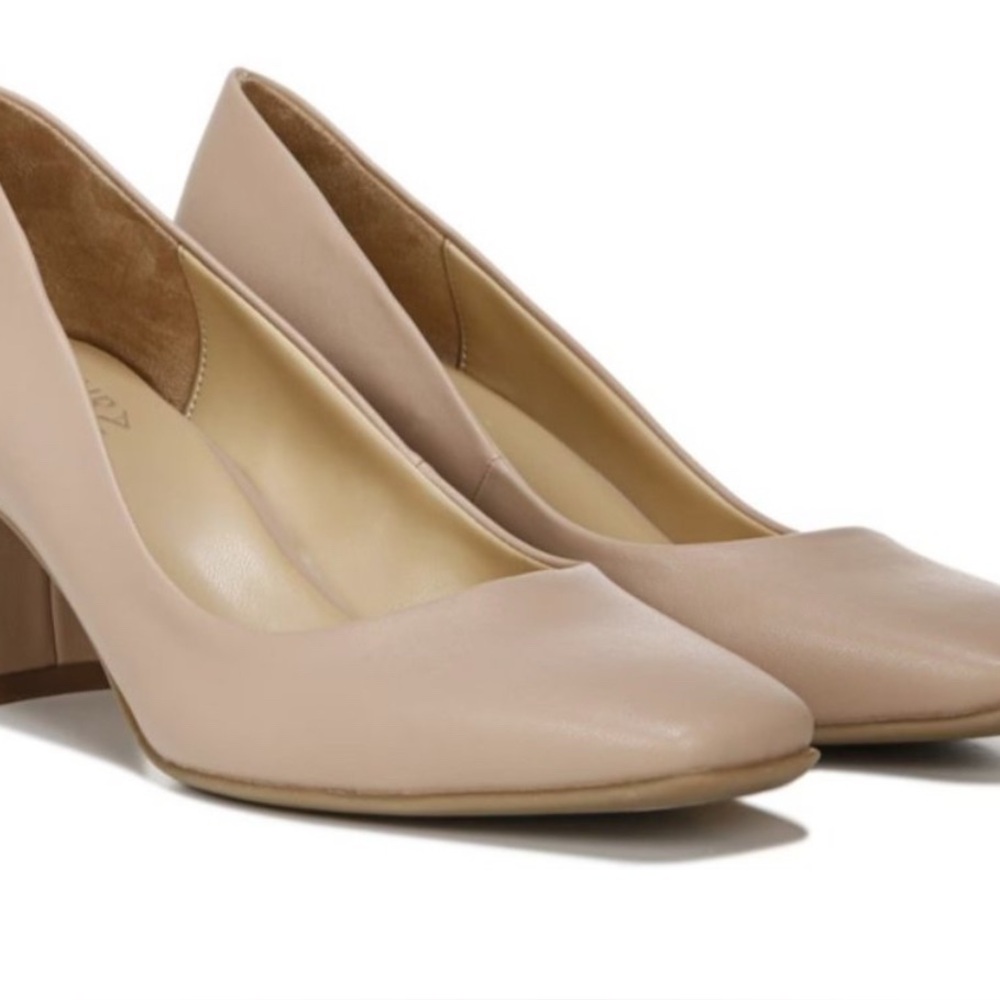 Naturalizer Warner Square Toe Pump (Wide)
